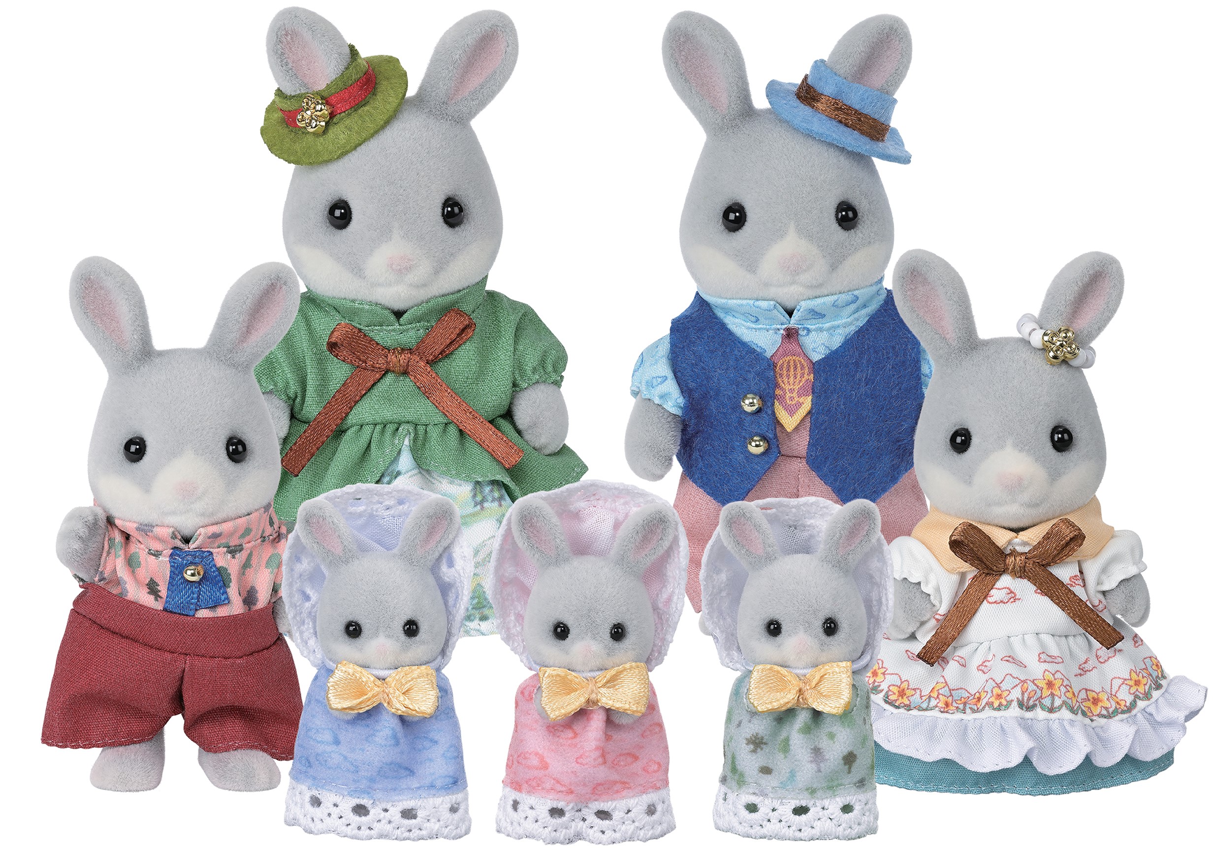 Photo of Cottontail Rabbit Family Celebration Set
