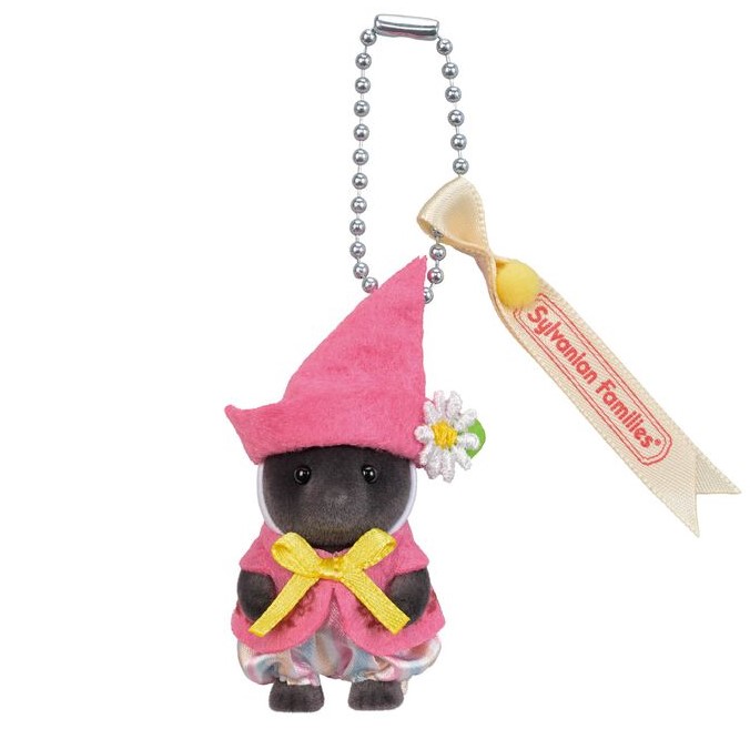 Photo of Mole Baby Keychain - Wearing a Triangle Hat